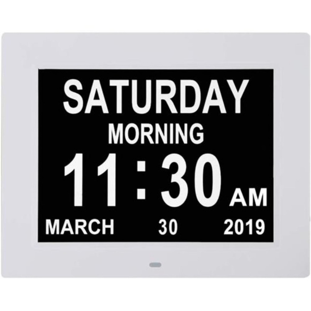 Digital Clock with Date and Day of Week,Digital Clock Large Display Large Number